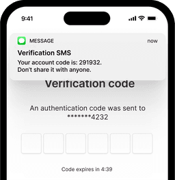 SMS verification